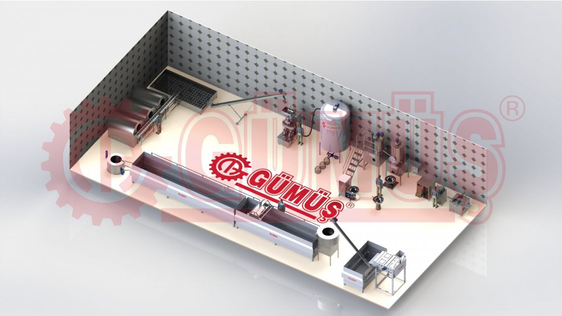 SUSAM -TAHİN - HELVA Komple Üretim Tesisi