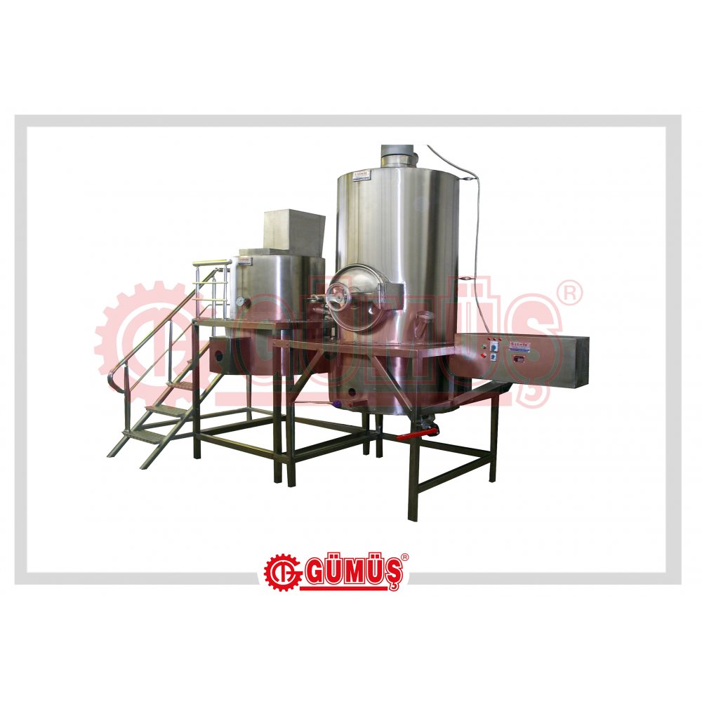 Sugar Boiler and Syrup Whitening Machine (Bottom Unload)